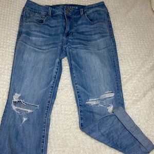 American Eagle Distressed Boyfriend Jeans